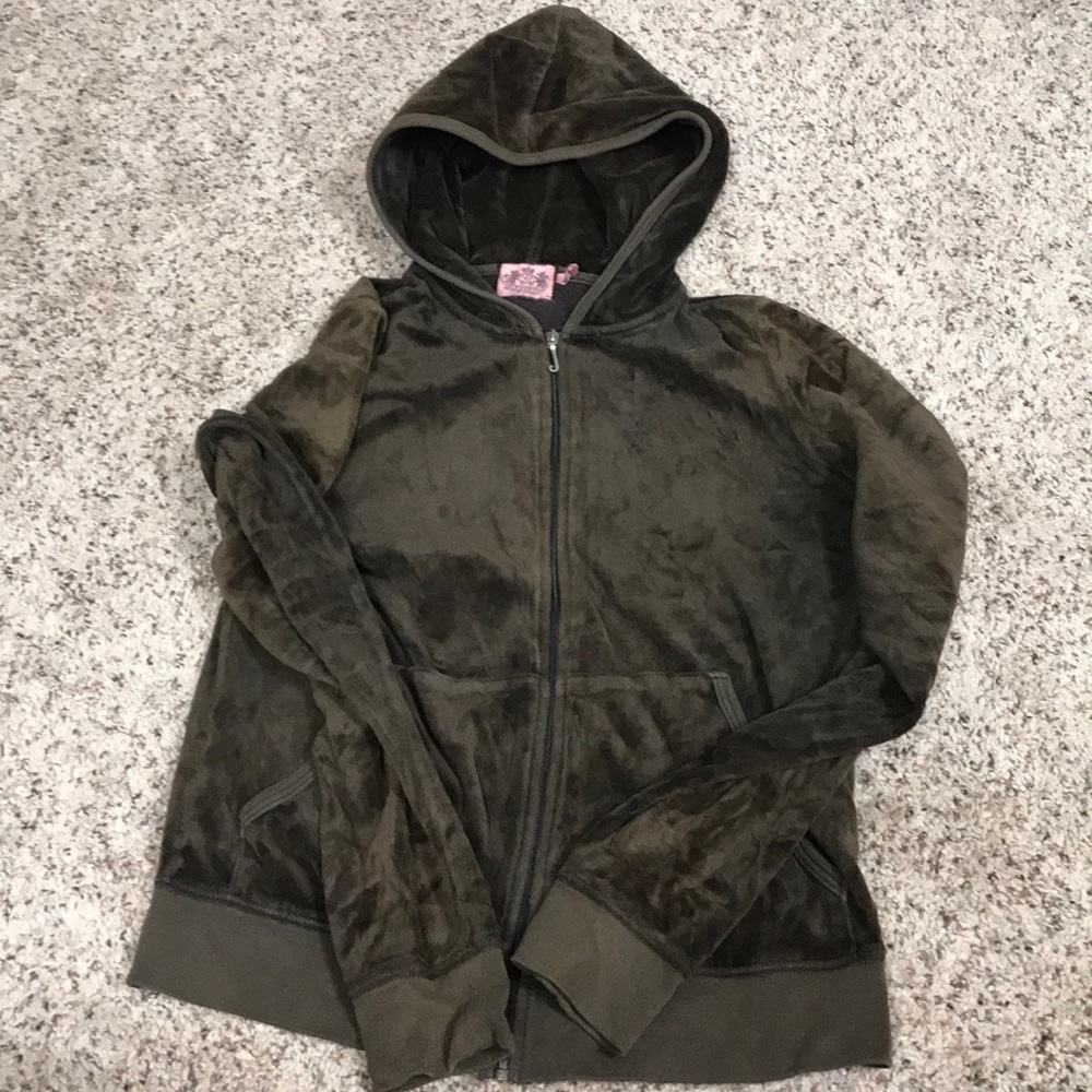 Juicy Couture Velour Track Jacket